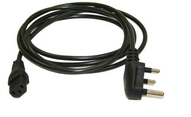 GIPTIP Power Cord 1 m 1 Meter 3 Pin Power Supply Cable for Monitor Printer Desktop