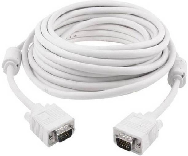 GIPTIP VGA Cable 14.5 m VGA Cable 14.50 Meters High Quality VGA 15 Pin Male-Male