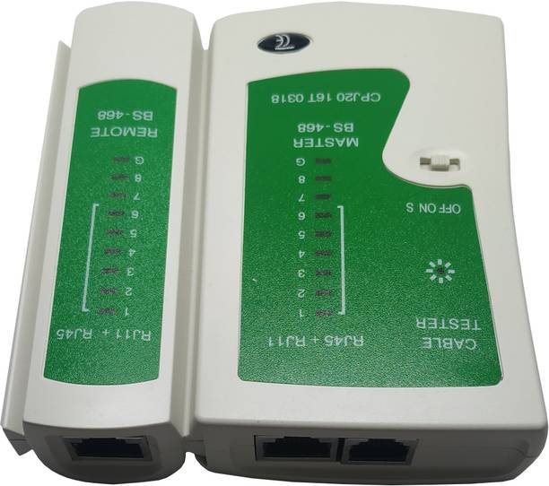 RSR Infosolutions RJ45 RJ11 RJ12 CAT5 CAT 6 Network LAN Cable Tester Tool Network Interface Card