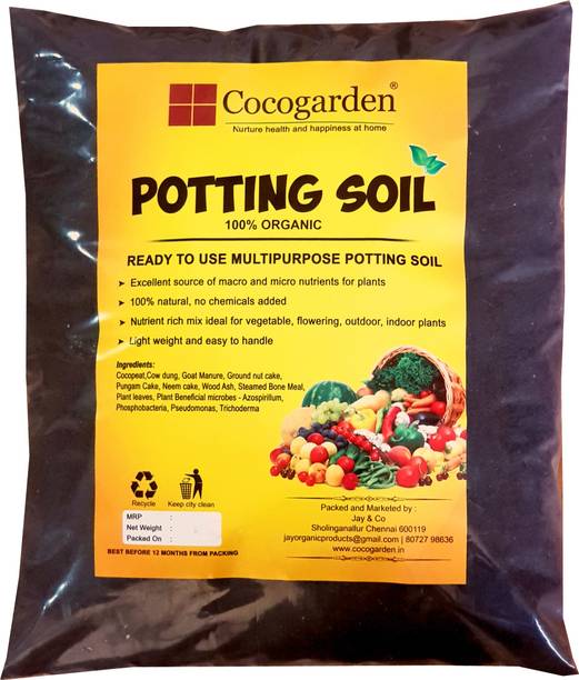 Cocogarden Organic Potting Soil Ready to use Mix Fertilizer Soil