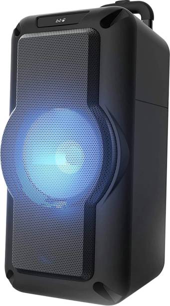 PHILIPS Audio TAX4105 Home Audio Portable Bluetooth Party Speaker System with USB Direct and SD Card Slots MP3 WMA Playback 50 W Bluetooth Tower Speaker