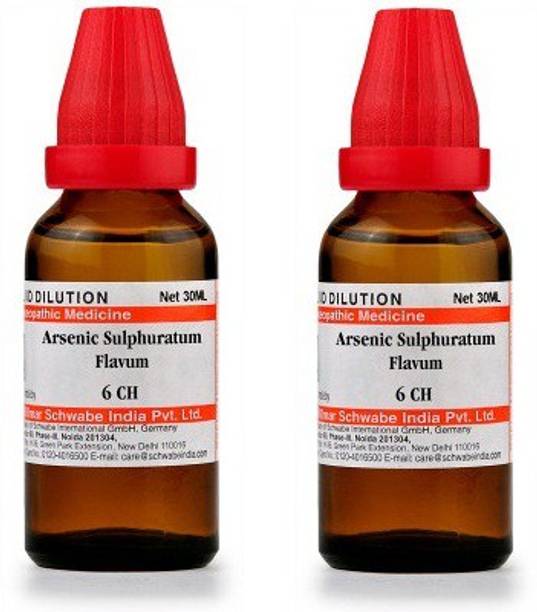 Dr.Willmar Schwabe India Arsenicum Sulphuratum Flavum 6CH Liquid
