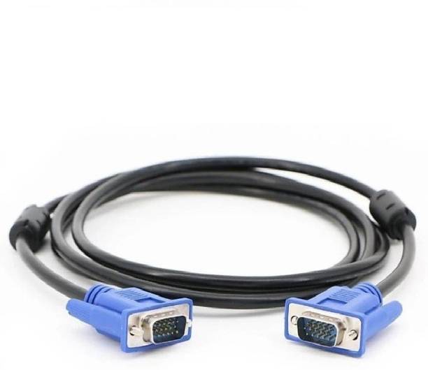 GIPTIP VGA Cable 1.15 m VGA Cable 1.15 Meters High Quality VGA 15 Pin Male-Male