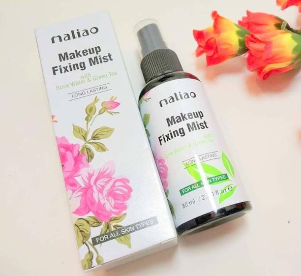 maliao MAKEUP FIXING MIST WITH ROSE WATER AND GREEN TEA Primer  - 80 ml