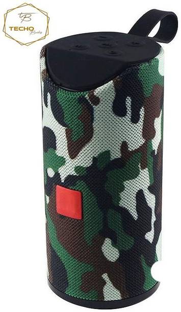 Techobucks New Arrival Bluetooth Wireless Speaker HIGH BASS Super Sound Audio System /Water Resistent/Splashproof Portable FM /USB/AUX SD Card Supported/With High Sound Subwoofer 10 W Bluetooth Laptop/Desktop Speaker