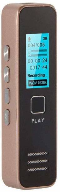 Wukama Digital Voice Recorder MP3 Player LCD Screen Audio Recording Rechargeable 8 GB Voice Recorder