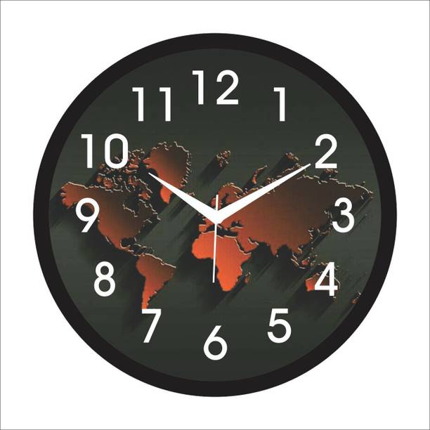 shivang craft Analog 30 cm X 30 cm Wall Clock