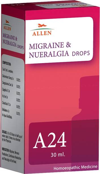 ALLEN A24 Migraine & Nueralgia Drops