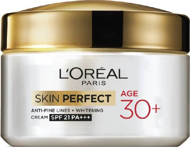 L'Oréal Paris Skin Perfect 30+ Anti-Fine Lines Day Cream with SPF21 PA++ |Anti-Aging & Glowing