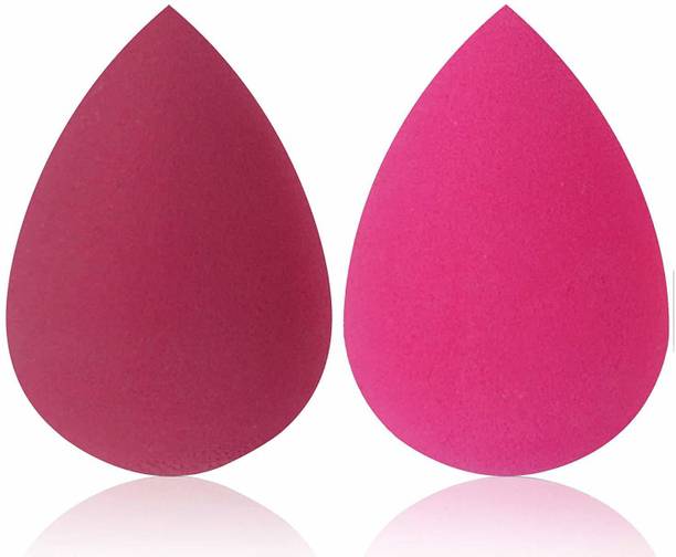 Yug Beauty Blender Original Makeup Blender, Foundation and Make-up Sponge, Sponge Puff Blender (Set Of 2)