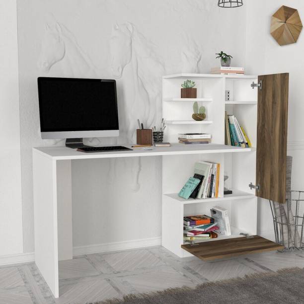Area Pearl for computer desk with writing study table Engineered Wood Workstation