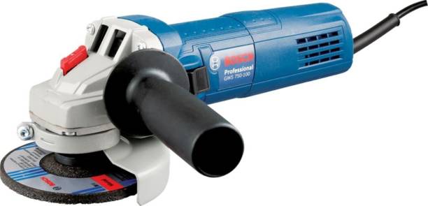 BOSCH GWS 750-100 With 3 Grinding Discs in carton ( 06013940K9 ) Angle Grinder