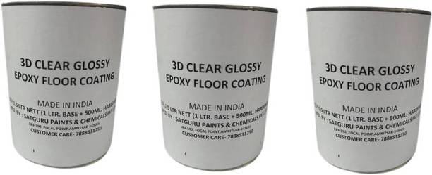 AUTOGUARD Floor Coating Paint 4.5L (Pack of 3) Epoxy Floor Coating Paint