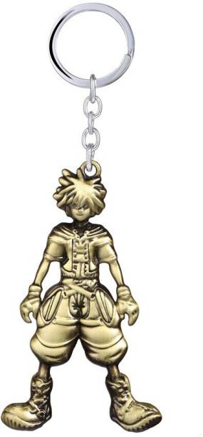 PA08Prise Kingdom Hearts Sora Keychain Movie Metal Allo...