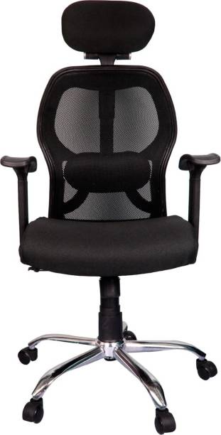 Rajpura Matrix High Back Revolving Chair (RSE001 Black) Fabric Office Executive Chair