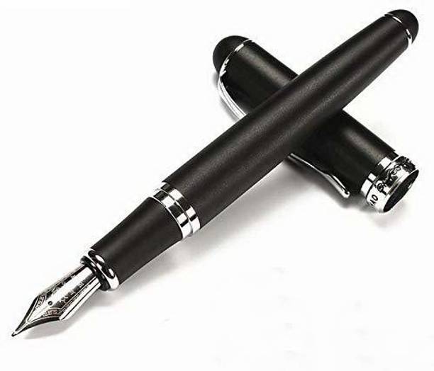 KIRA Matte Black 0.7 mm Medium NibWriting Office School Stationery Fountain Pen