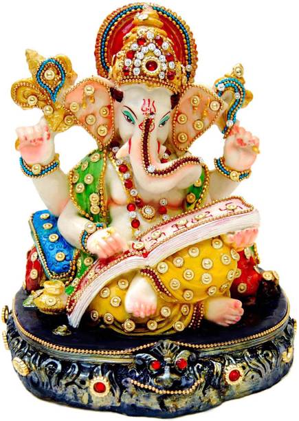 Maankind god ganesh murti,ganesha murti,ganesh idol,ganesha idol,ganesha statue,ganapathy Decorative Showpiece  -  20 cm