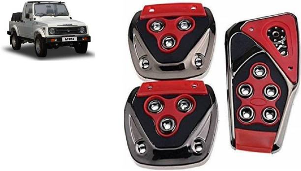 MADMEX Pedal Cover Brake Treadle Clutch Pedals Non Slip/Anti Slip Car Foot Pedal Cover for Maruti Suzuki Gypsy Car Pedal