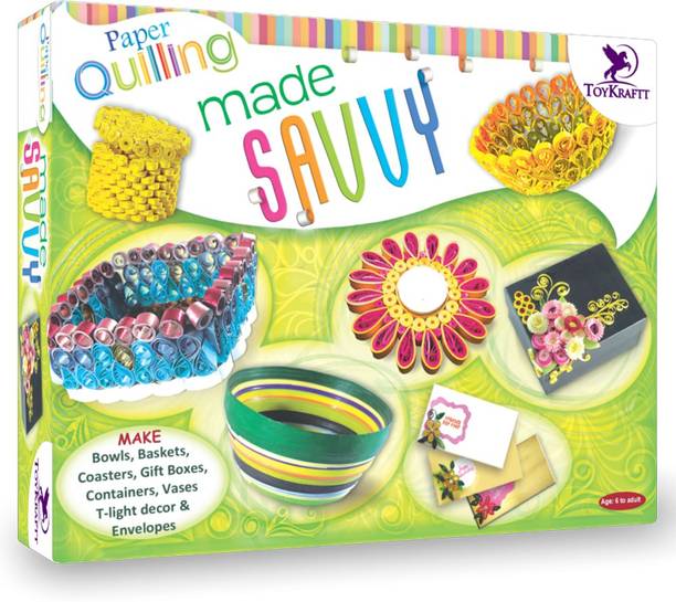 ToyKraftt Paper Quilling Made Savvy