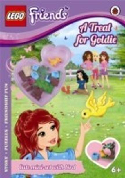Lego Friends: A Treat For Goldie: Activity Book With Mini-Set