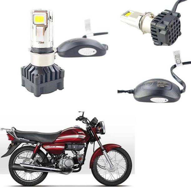 Speedtail SPTLRTD07 Motor bike light LED bulb with fan motorcycle LED light kits 30W Headlight Motorbike LED for Hero, TVS, Yamaha, Suzuki, Honda, Bajaj (9 V, 30 W)