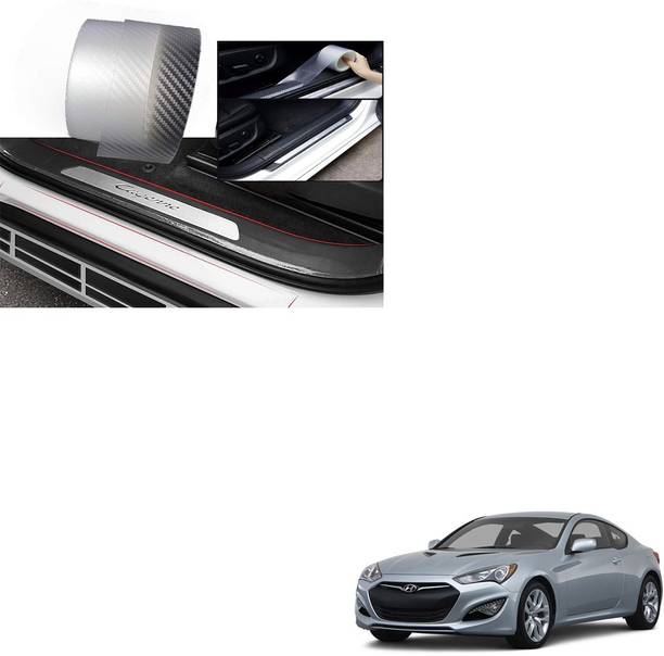 SEMAPHORE Anti-Scratch Anti-Collision Adhesive Car Door Edge Guard Protector Strip Scuff Plate Protectors Carbon Clear Tape 5 cm Width x 5 Meter Length for Hyundai Coupe Car Pet Door Protector