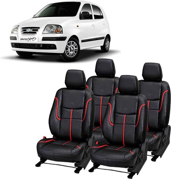 Luxury Premium Leatherette Car Seat Cover For Hyundai Santro Xing