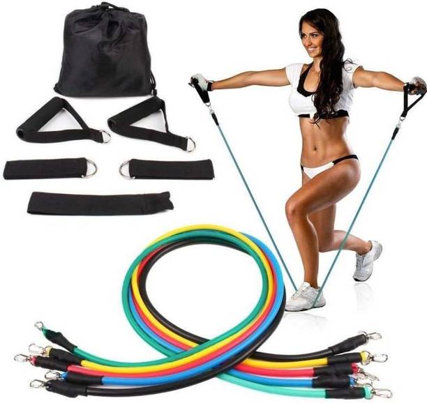 DM IMPEX 11 PC GYM ROPE SET Resistance Tube