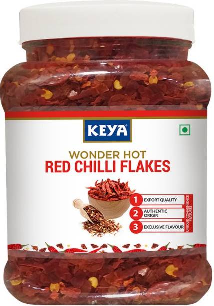 keya Red Chilli Flakes 300 Gm x 1