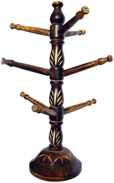 WOODINO Brownish Bangle Stand Bangle Stand Vanity Box