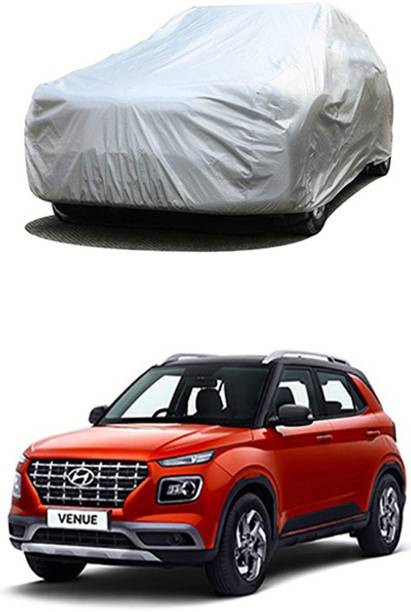 Wadhwa Creations Car Cover For Hyundai Venue (Without Mirror Pockets)