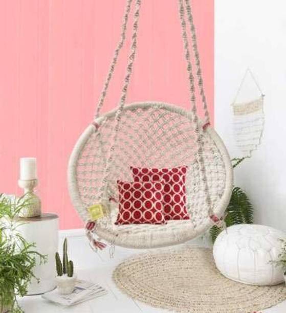 Curio Centre Indoor Outdoor Jhula Swing Chair Cotton Large Swing