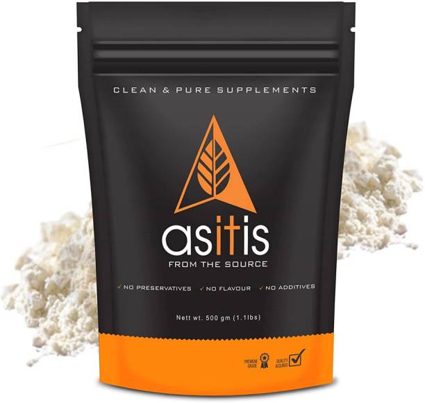 AS-IT-IS Nutrition Whey Protein Concentrate 80% Unflavored - 500gm Whey Protein