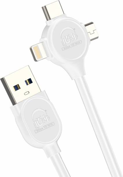 U&i Eye Series 3 in 1 High Quality 1M 2.4A Data Cable UiDC-1521 2.4 A 1 m Micro USB Cable