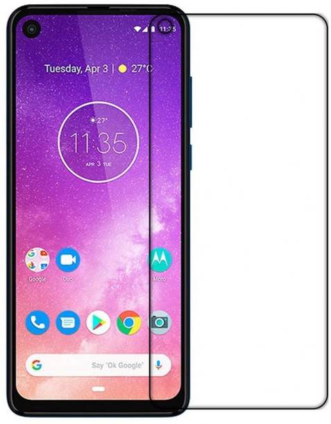 Emunks Edge To Edge Tempered Glass for MOTO ONE VISION