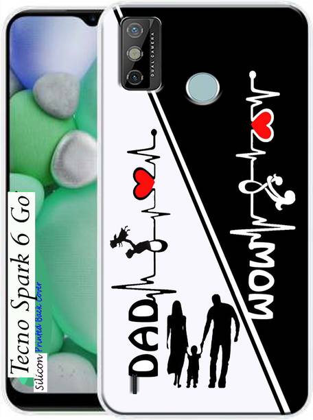 Amstyle Back Cover for Tecno Spark 6 Go