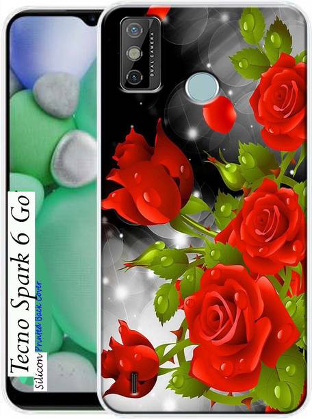 LUCASTENN Back Cover for Tecno Spark 6 Go, Tecno Spark6 Go, Tecno Spark 6Go Back Cover
