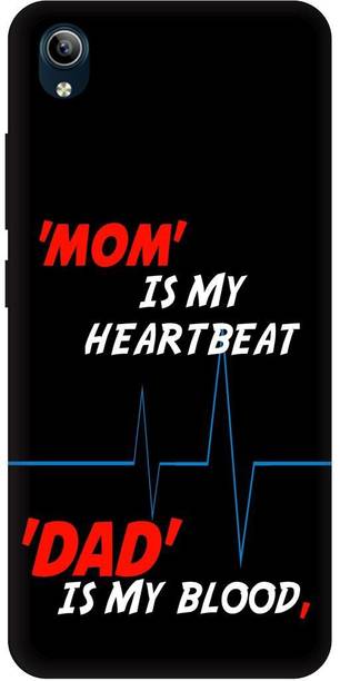 Zaplab Back Cover for Vivo Y90/1908 Printed Mom Dad Back Cover