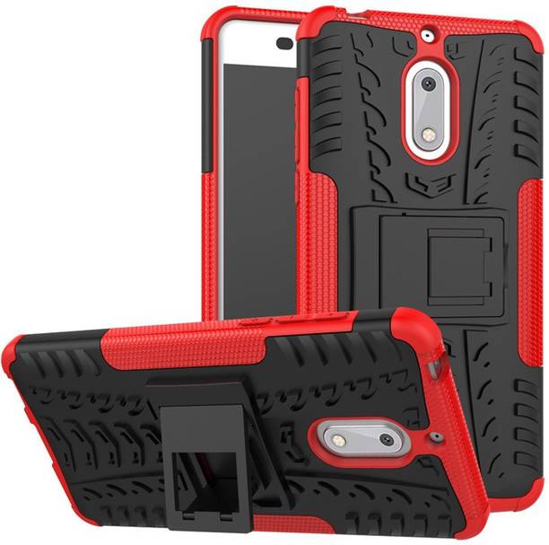 MOBIRUSH Back Cover for Nokia 6