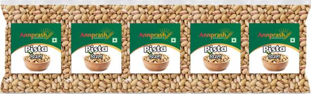 Annprash Premium Quality Pista/Pistachio - 1.25KG (250GMx5) Pistachios