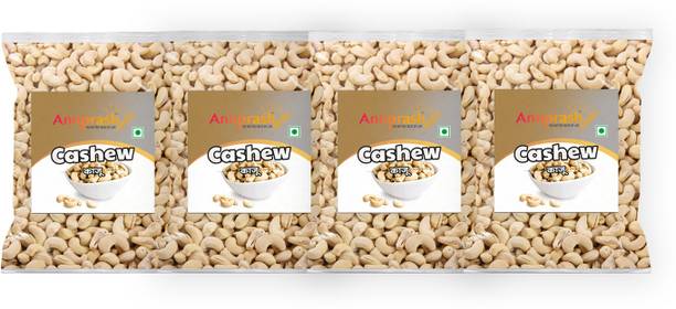 Annprash Premium Quality Cashew/ Kaju - 1KG (250GMx4) Cashews