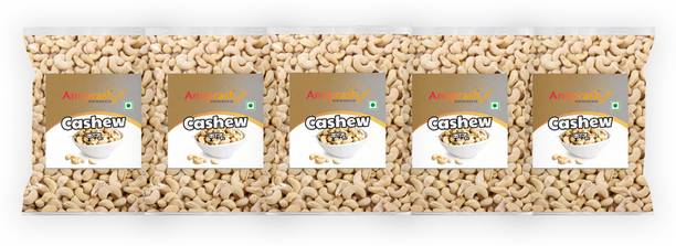 Annprash Premium Quality Cashew/ Kaju - 1.25KG (250GMx5) Cashews