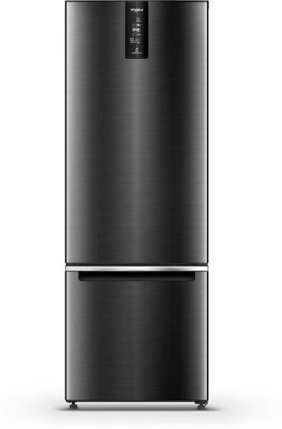 Whirlpool 325 L Frost Free Double Door Bottom Mount 2 Star (2020) Refrigerator  (Steel Onyx, IFPRO BM INV 340 ELT+ STEEL ONYX (2S)-N)