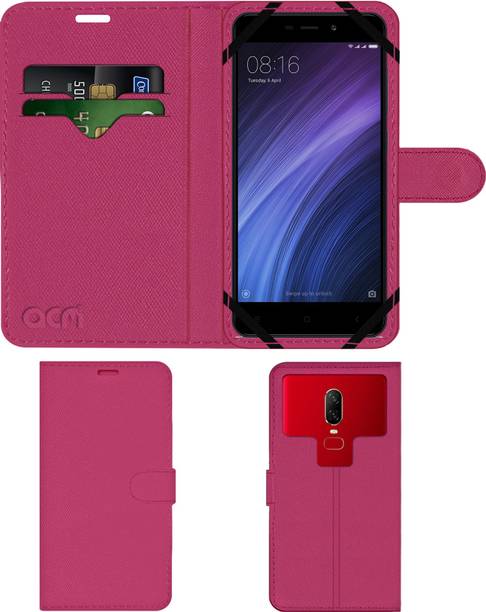 ACM Wallet Case Cover for Mi Redmi 4A