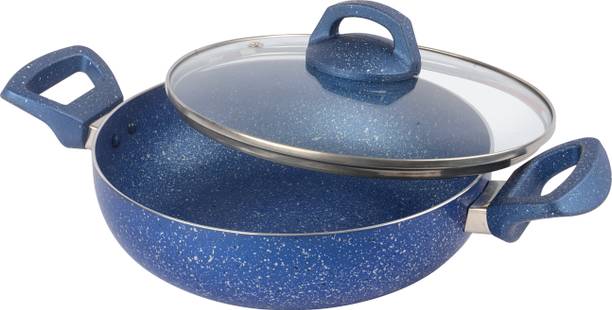 Ethical GRANITO SERIES INDUCTION KADAHI/KARAHI / MULTI PURPOSE KARAHI Kadhai 24.1 cm diameter with Lid 2.3 L capacity