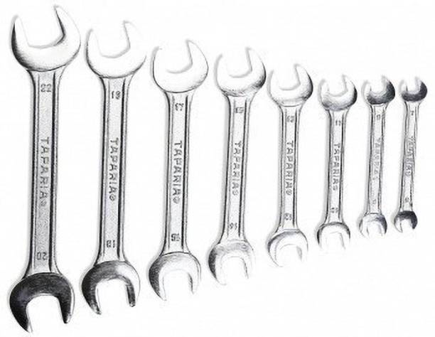 TAPARIA DEP 08 Taparia Double Ended Open Spanner Set Double Sided Open End Wrench