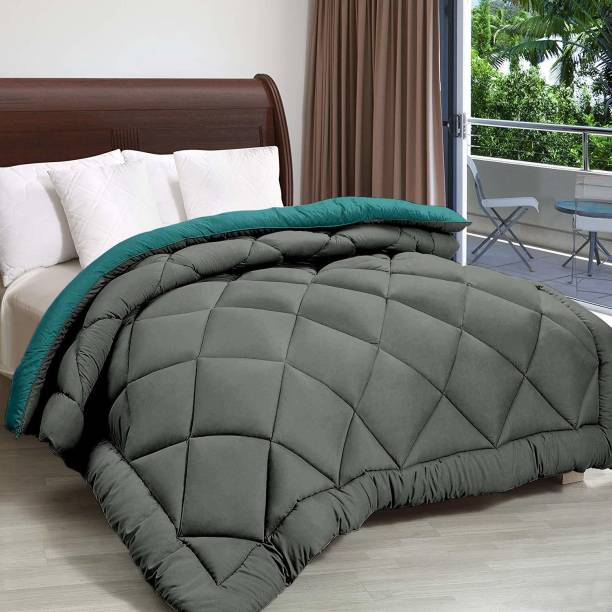 Comfowell Solid Double Comforter for  Heavy Winter