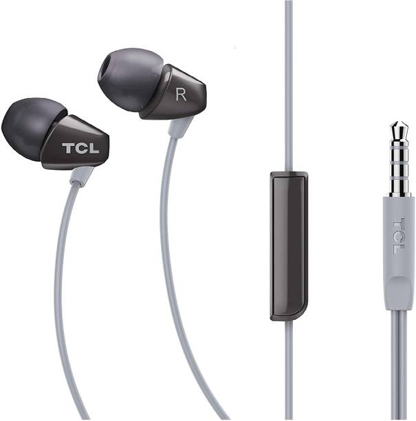 TCL SOCL100 Wired Headset Phantom Black, In the Ear