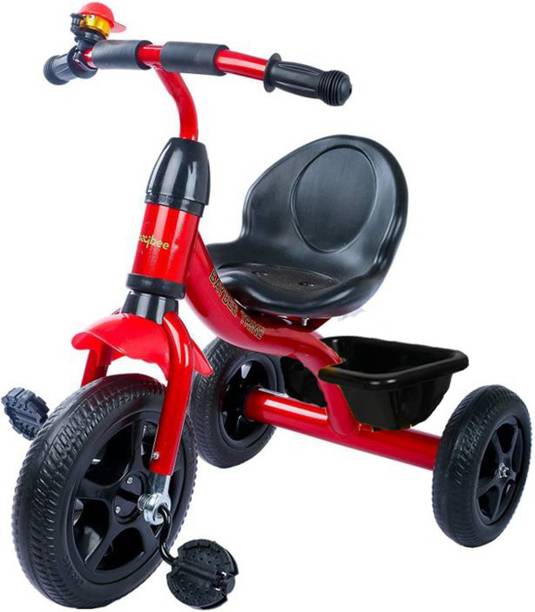 Stepupp Grow BABY TRICYCLE FOR KIDS WITH BASKET RED COLOUR KIDS TRICYCLE RECOMMENDED TRICYCLE FOR BABY GIRL OR TRICYCLE FOR BABY BOY OR TRICYCLE FOR TODDLER GIRL OR TRICYCLE FOR TODDLER BOY RECOMMENDED FOR TODDLER 1,2,3,4,5 YEAR CHILDREN TRICYCLE FOR KIDS KIDS TRICYCLE,BABY TRICYCLE,TRICYCLE,1201 Tricycle