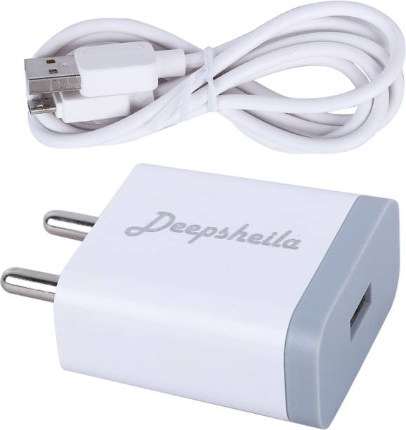 Deepsheila 5 W Adaptive Charging 3.4 A Mobile Charger with Detachable Cable